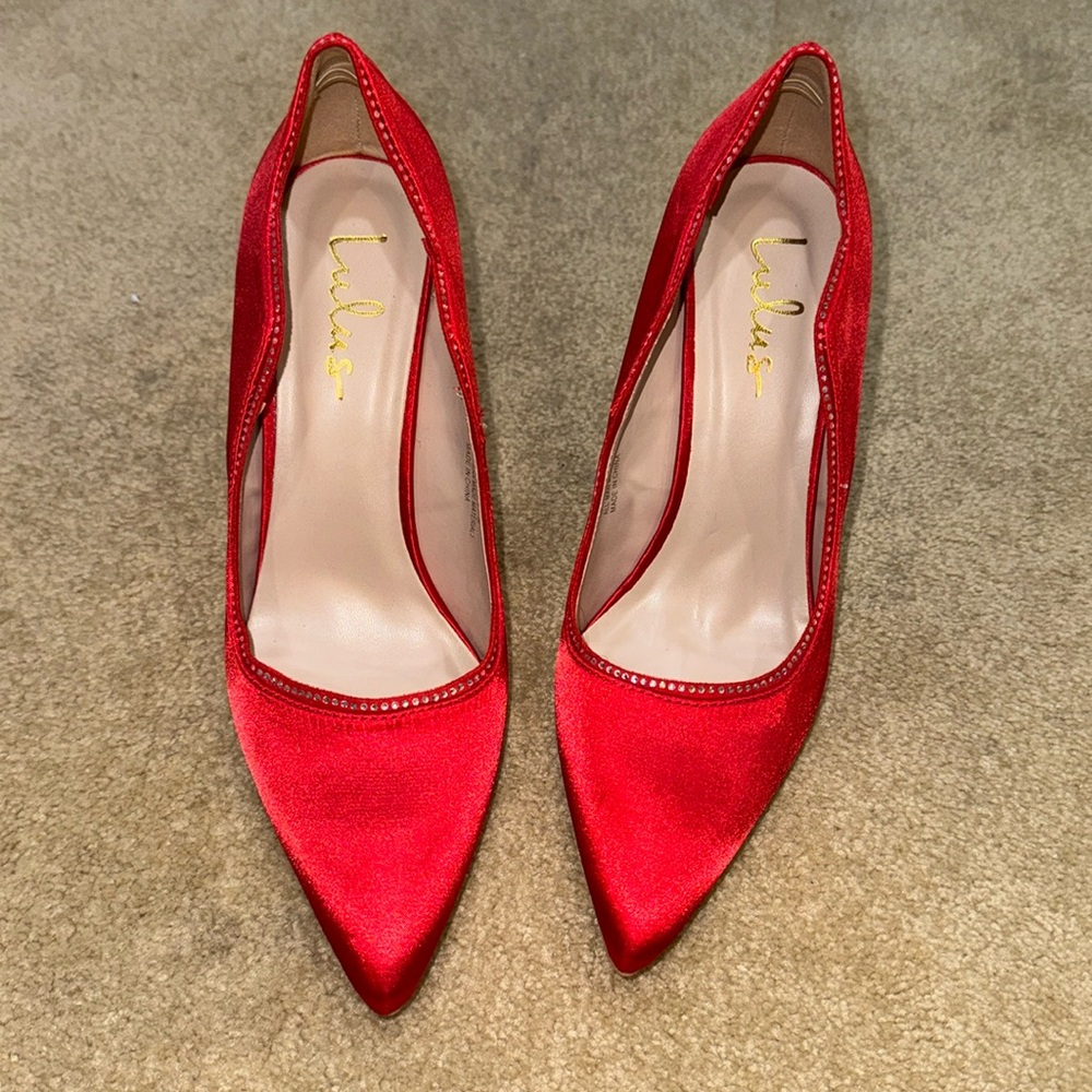 Lulus red heels